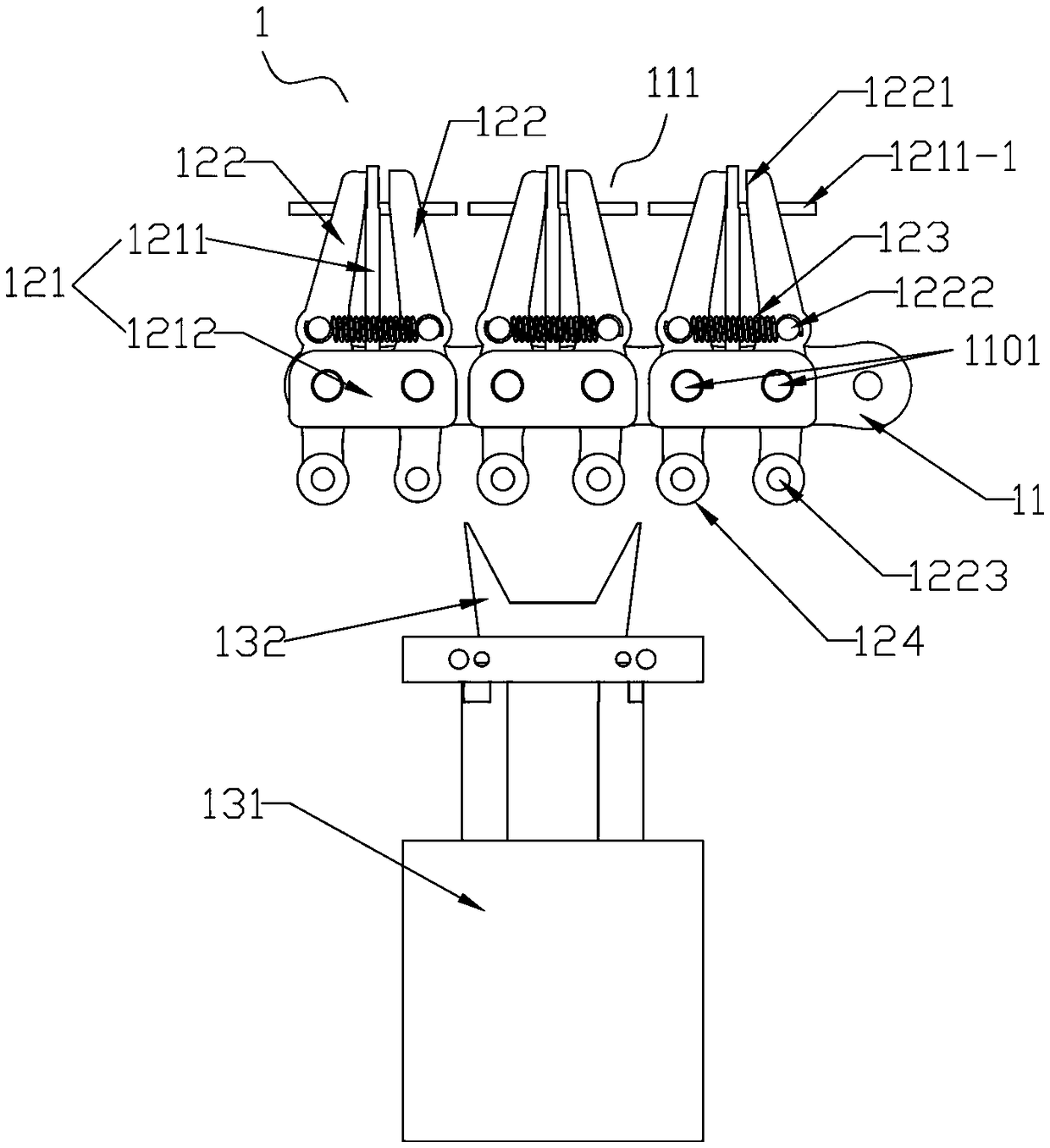 Automatic despooling and wire cutting device