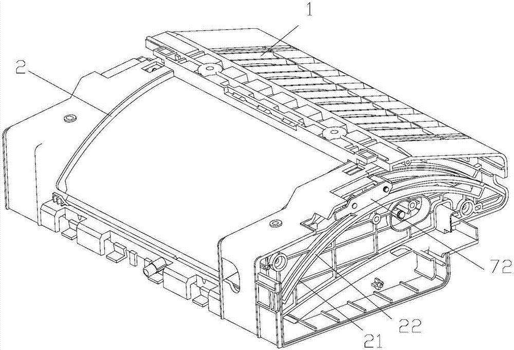 Self-help metal device and banknote discharging door structure with self-locking structure and self-locking method of self-help metal device