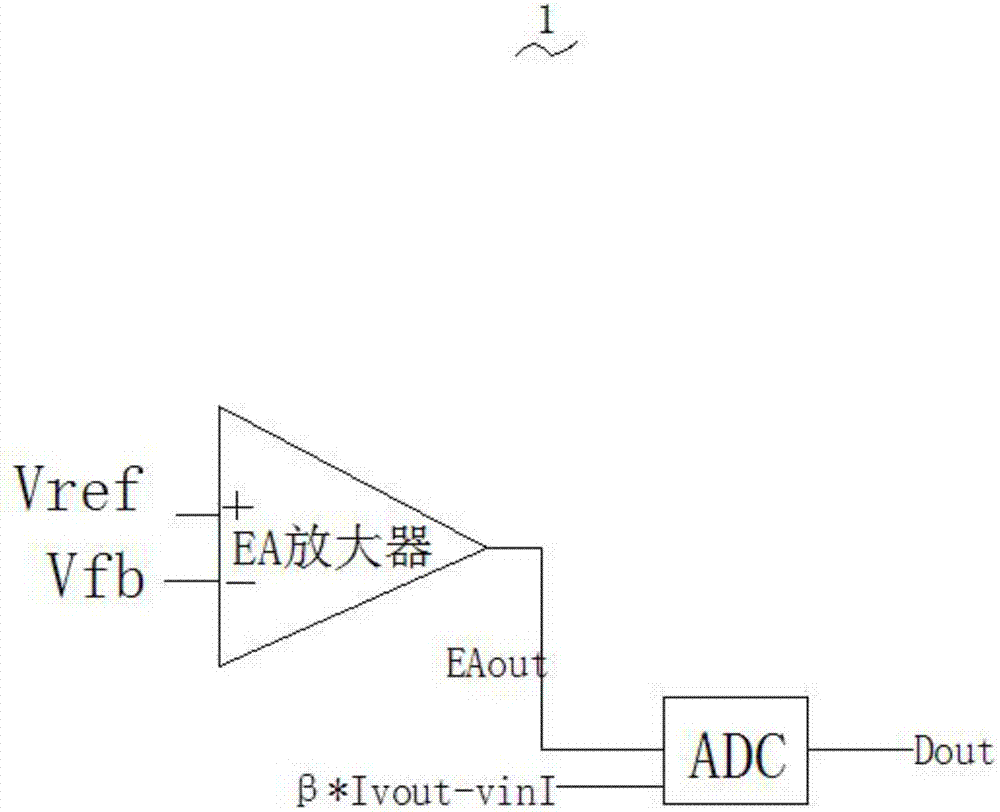 Load detection circuit with high precision and power supply management chip