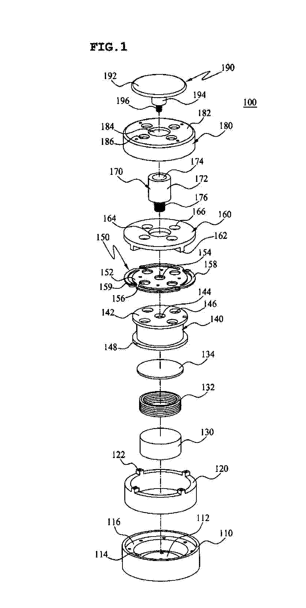 Vibration device using sound pressure, and human body stimulation apparatus comprising same