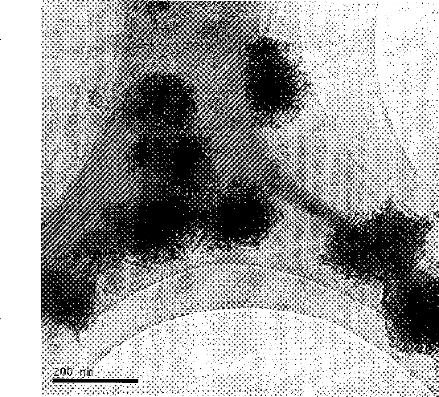 Method for preparing ZnS mischcrystal photocatalyst