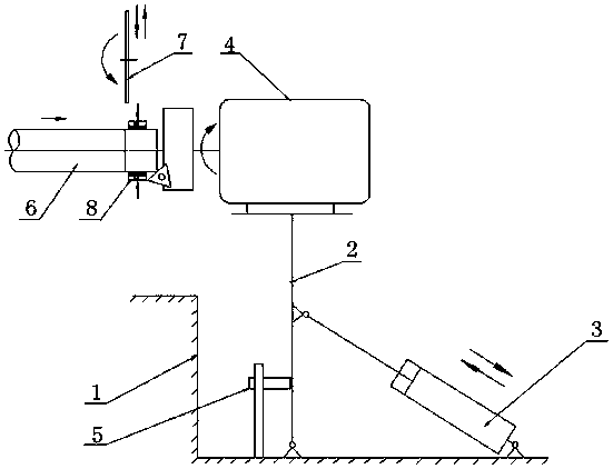 Automatic chamfering machine for coil rod material head