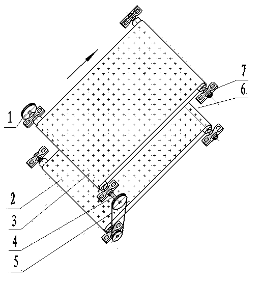 Multi-channel sorting device of peanut picker