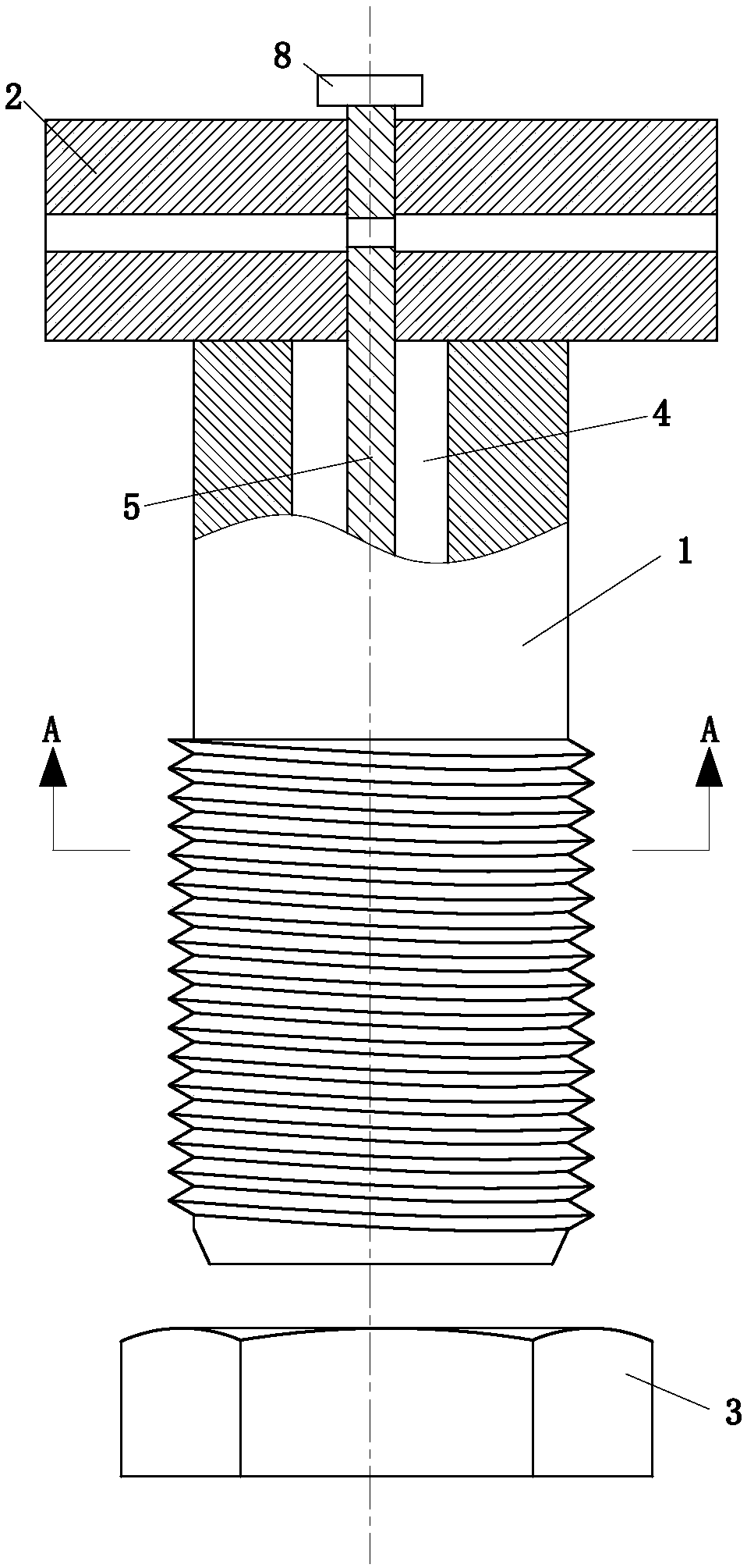 Anti-theft installation method for highway guardrails