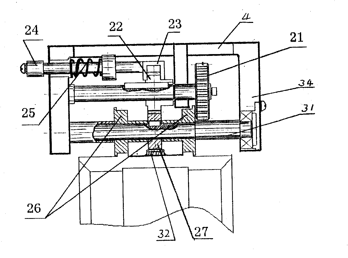 Welding trolley with bidirectional locking mechanism