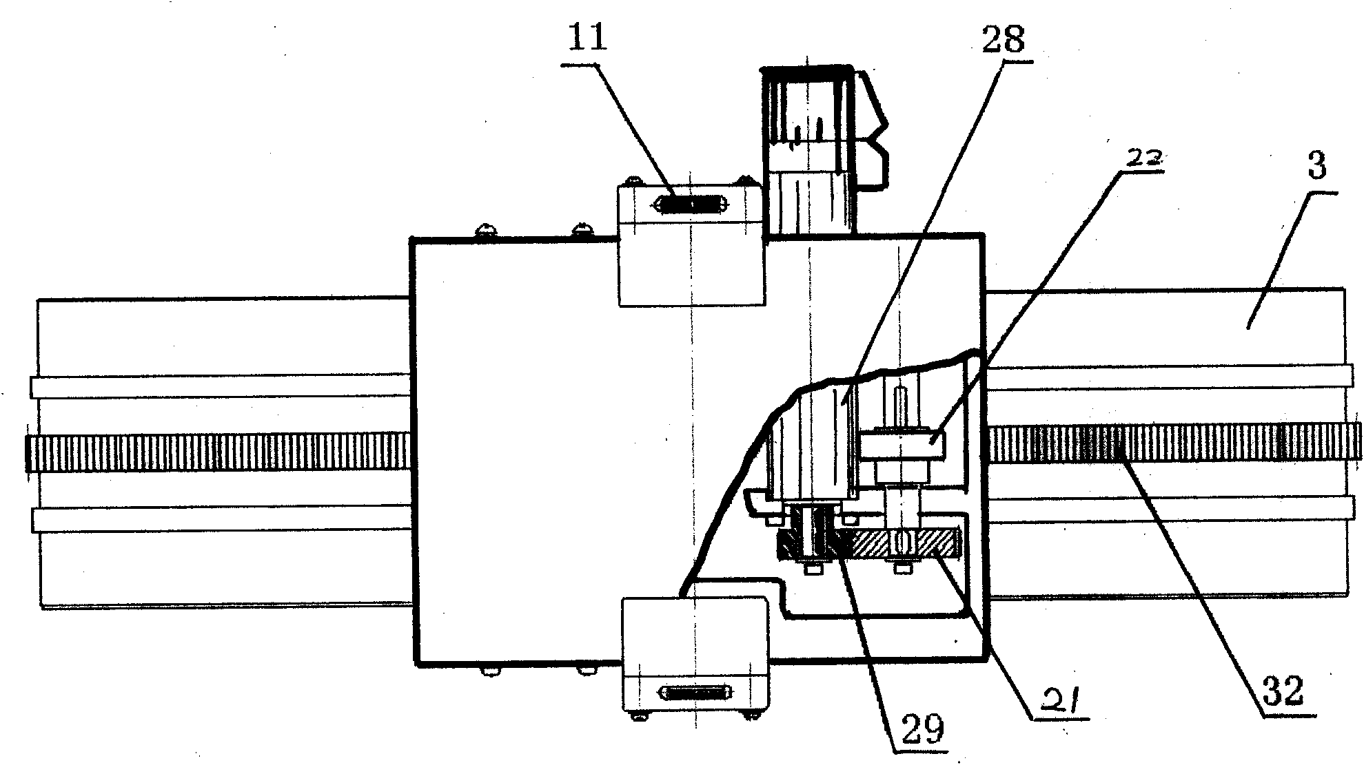 Welding trolley with bidirectional locking mechanism