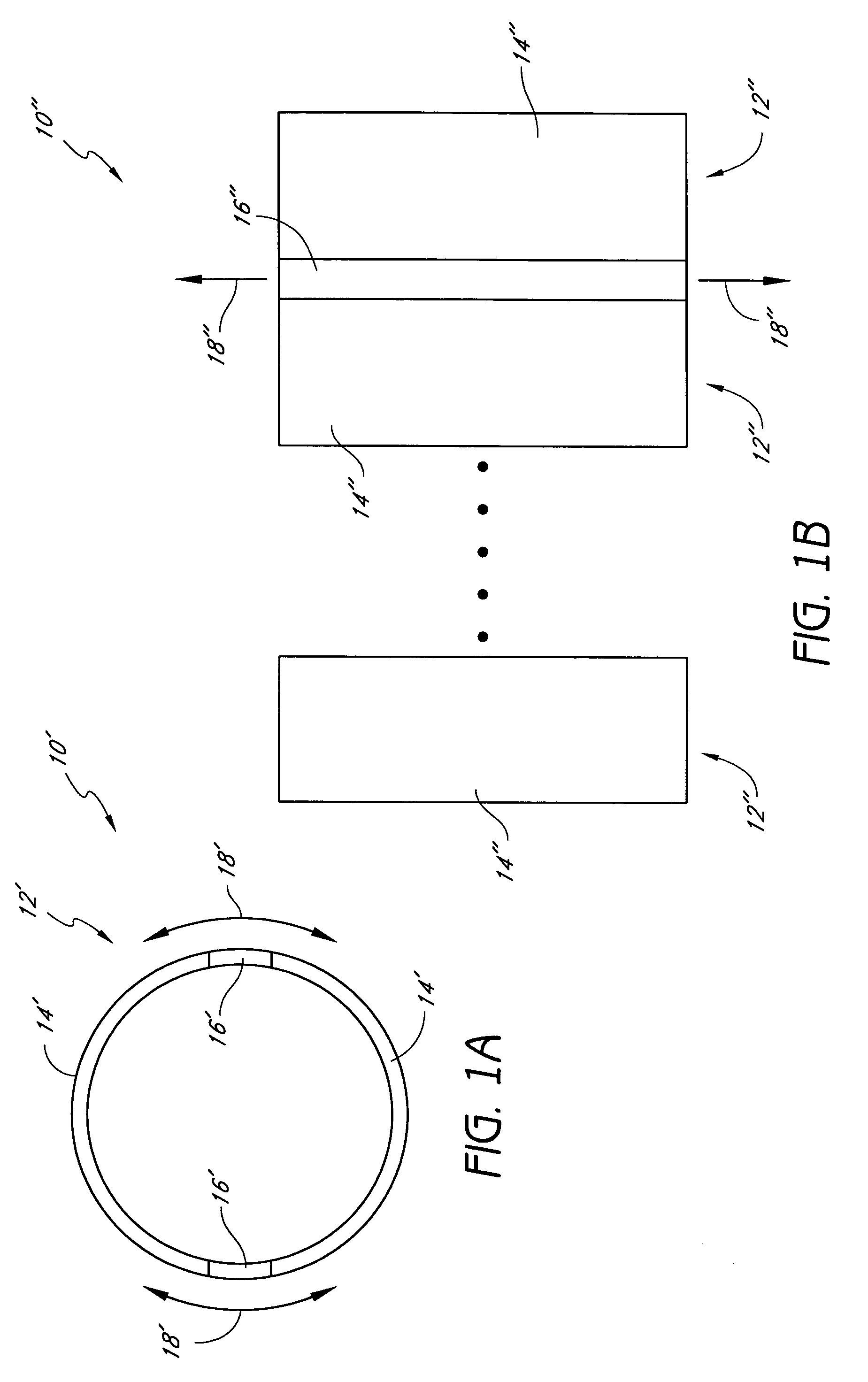 Axially nested slide and lock expandable device