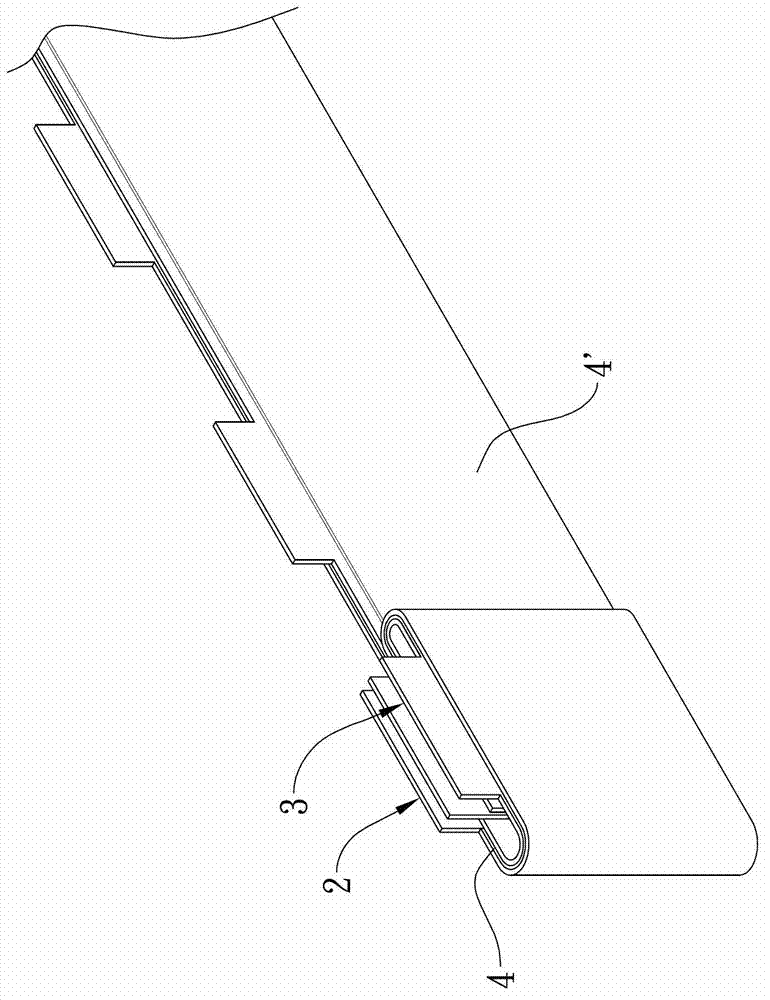 Single coiled core, lithium battery with single coiled core and continuous coiling method for single coiled core