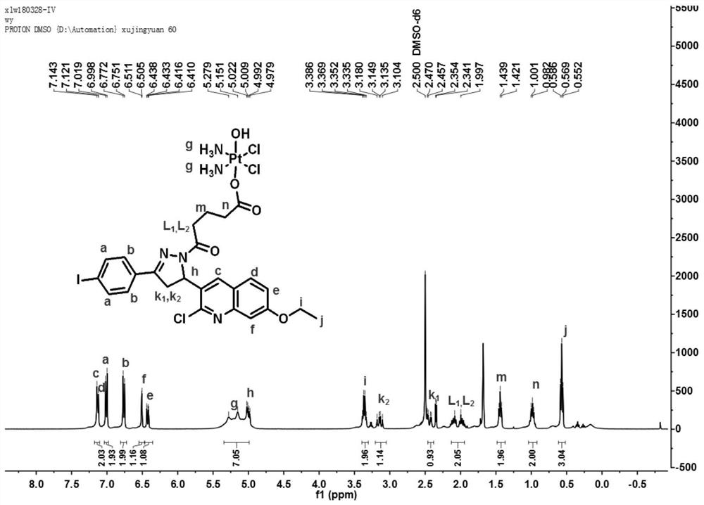 Replication protein A targeted platinum compound