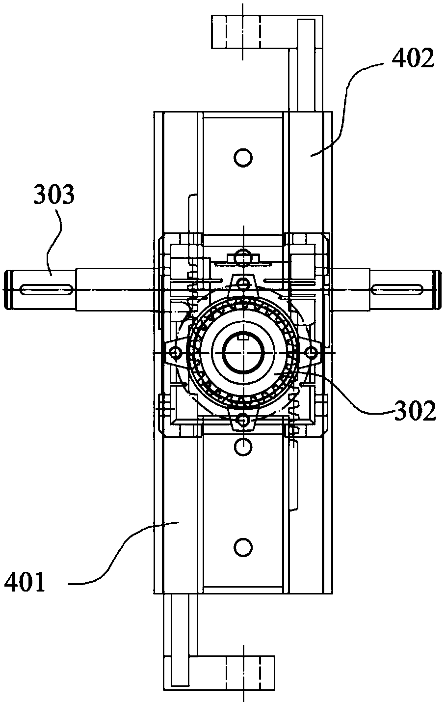 Hand wheel lock with in-place prompt function