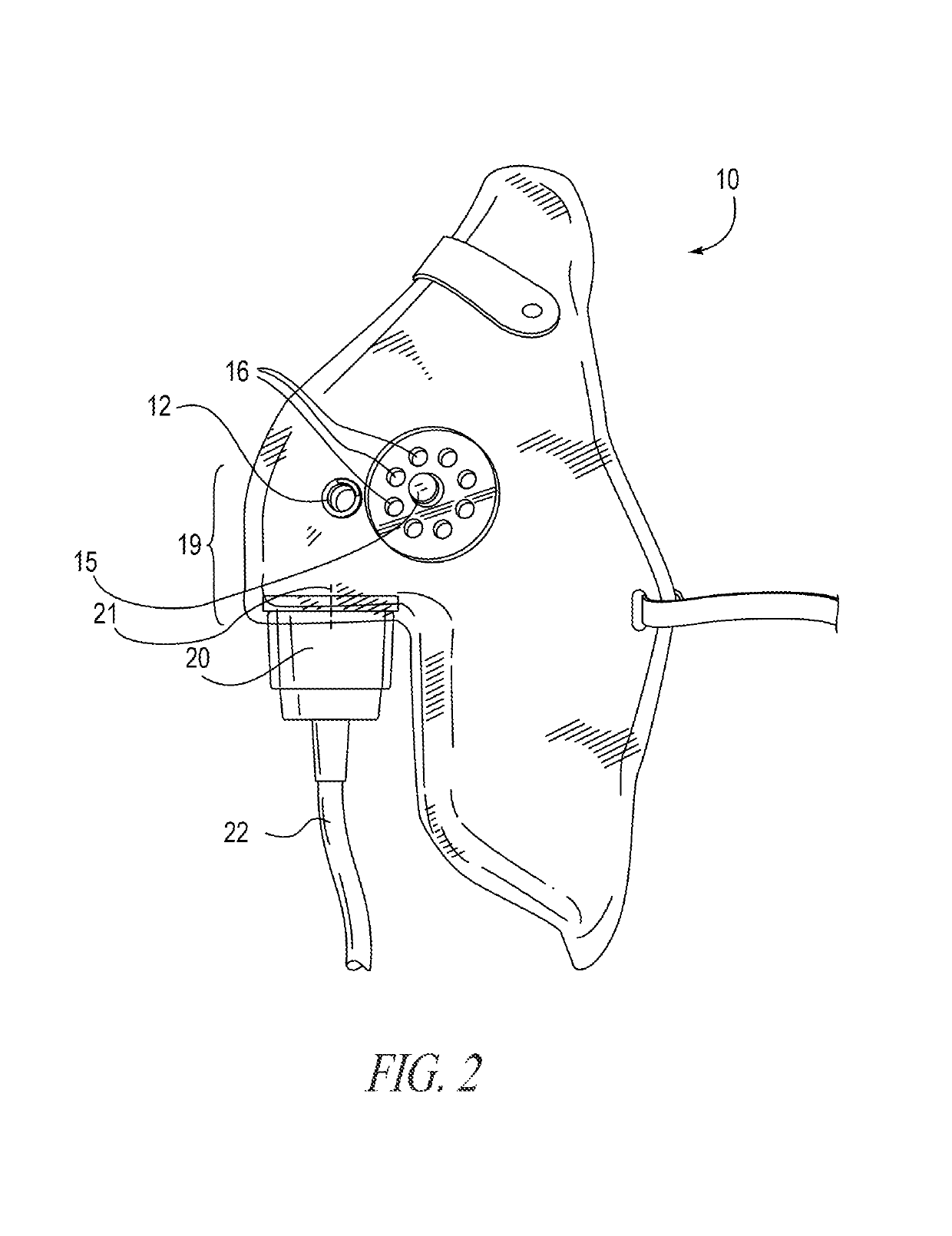 Oxygen face mask and component system