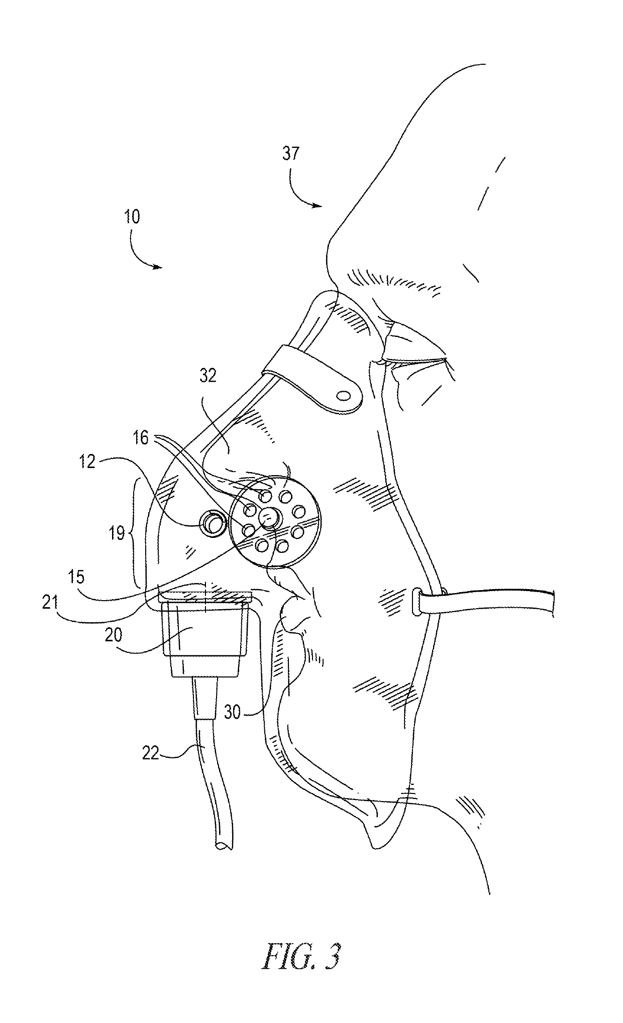 Oxygen face mask and component system