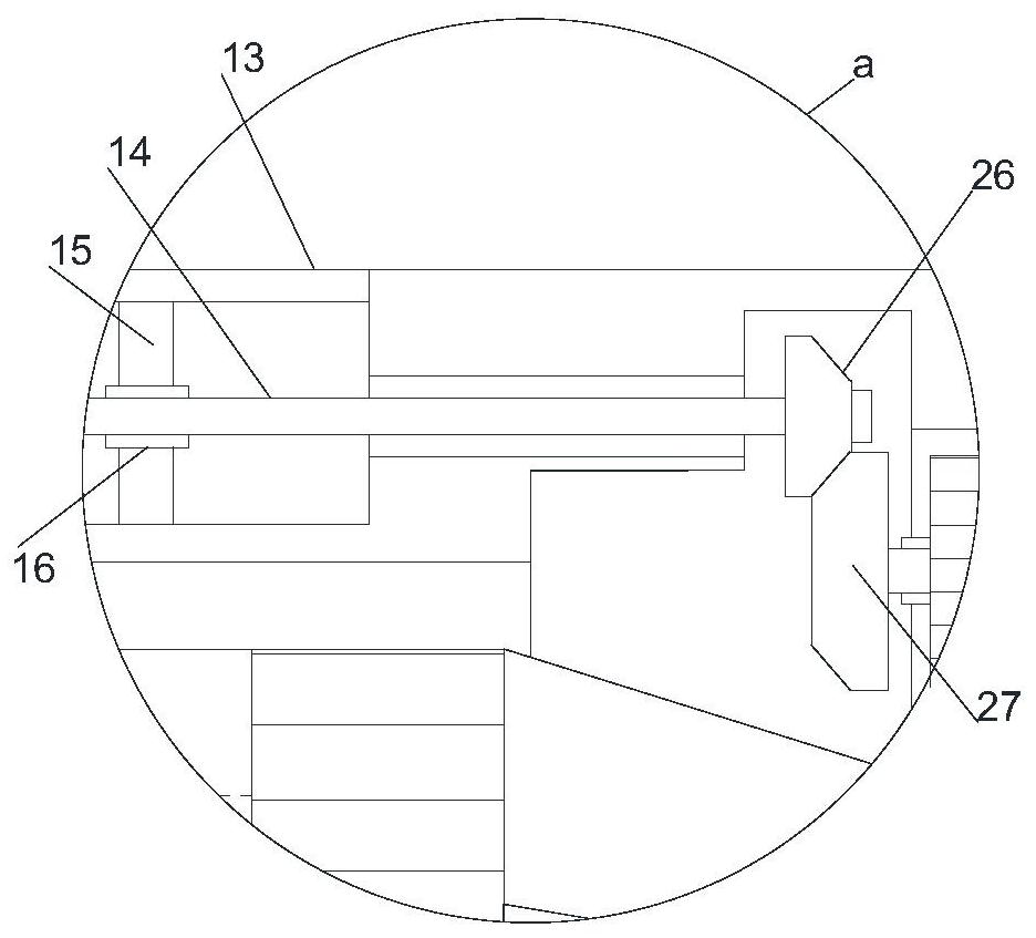 A rotary dislocation control flow fresh air fan