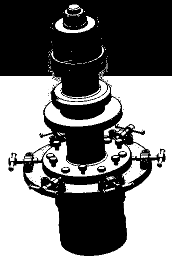 Reference adjusting device for aero-engine compressor drum runout measurement