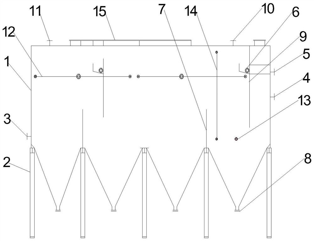 Pyrolysis water purification circulating device