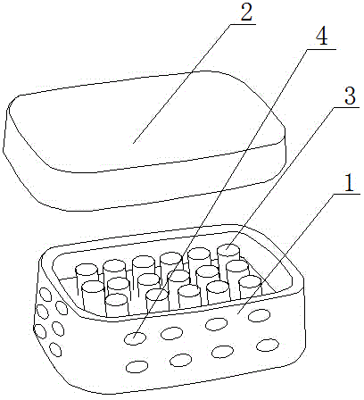 Damp-proof soap box