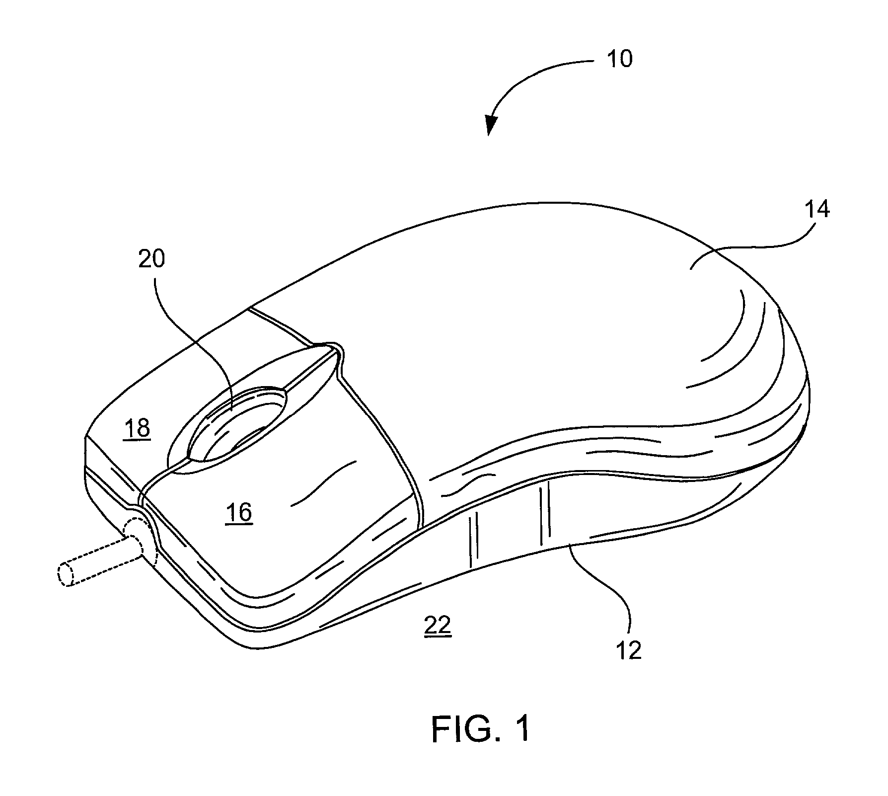 Mouse having a rotary dial