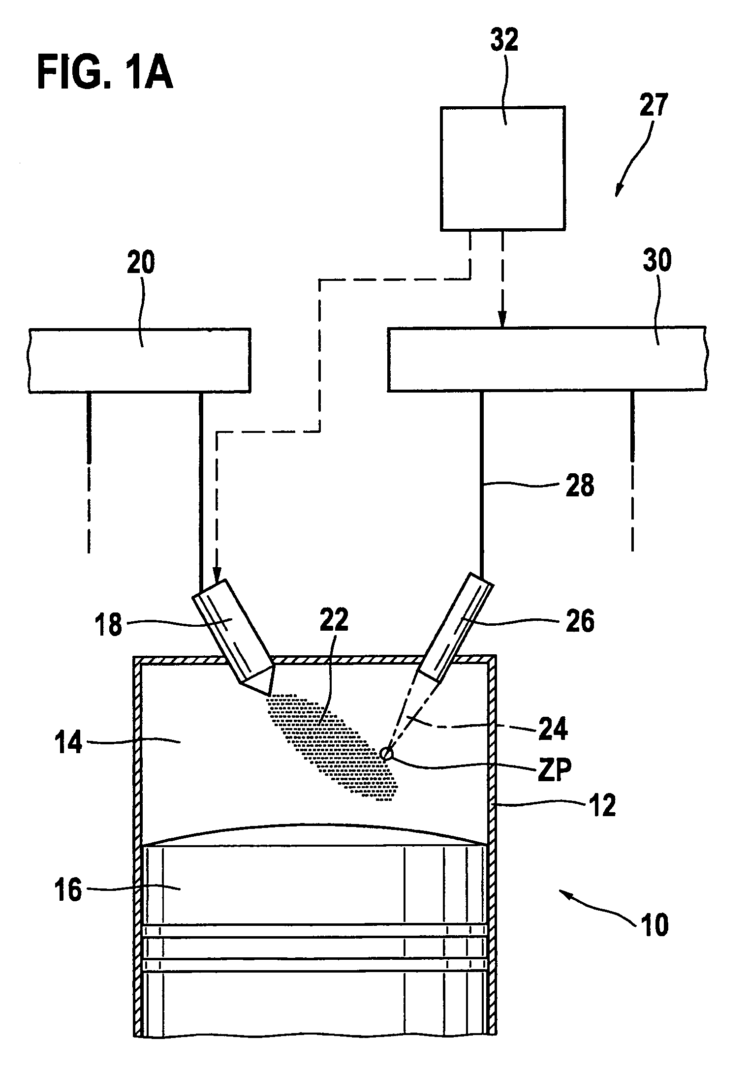 Ignition device for a laser ignition of an internal combustion engine