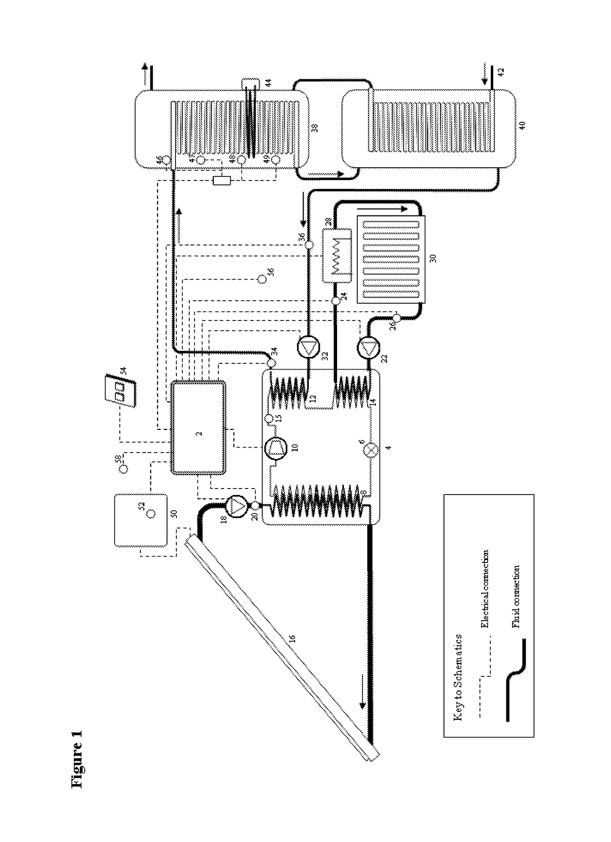 Dual temperature heat pump system