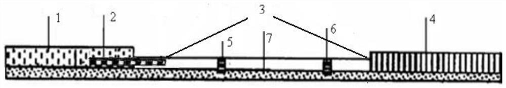 Test strip for detecting endosulfan and application of test strip