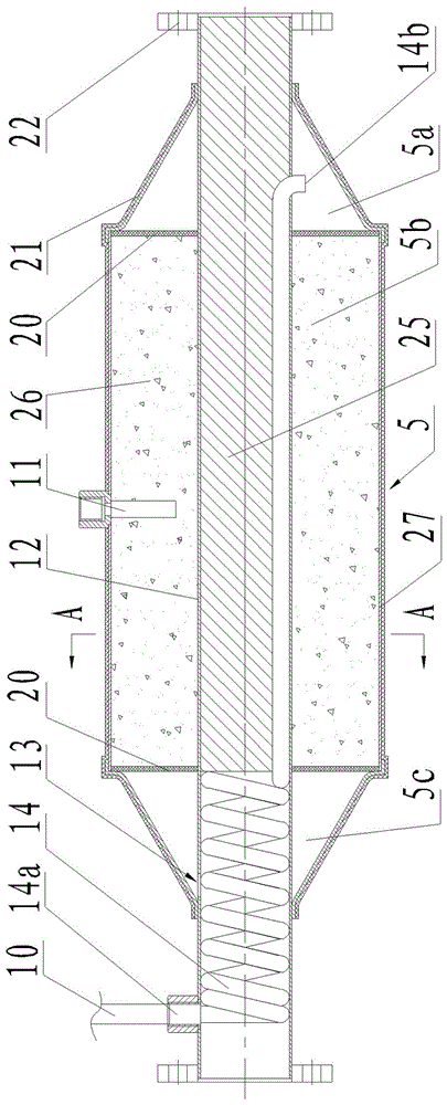 H2-SCR system for reforming alcohol water steam into hydrogen