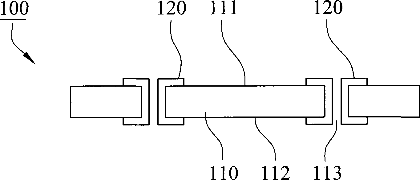 Structure of semiconductor chip with silicon through hole and stacking assembly thereof