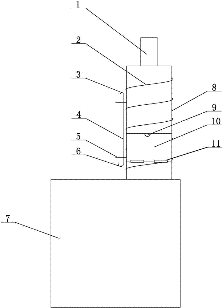 Dust-removal system cleaning device