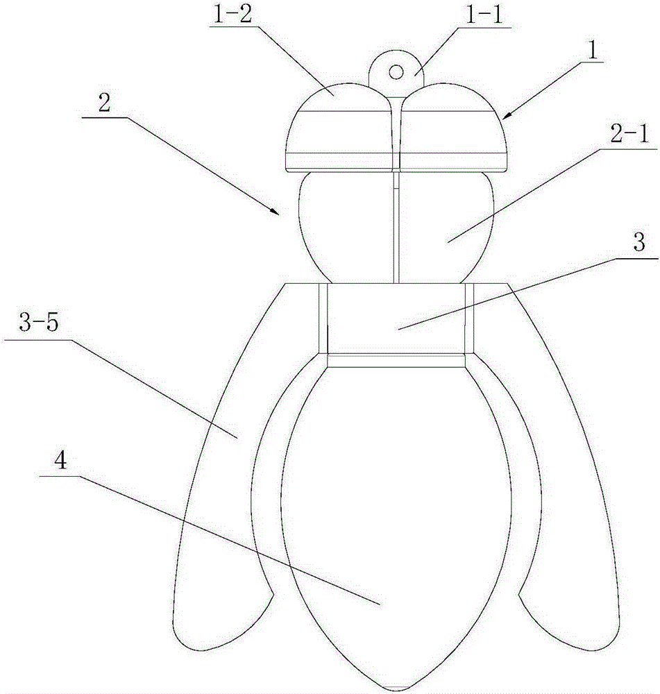 Multifunctional bionic trap for mosquitoes and flies