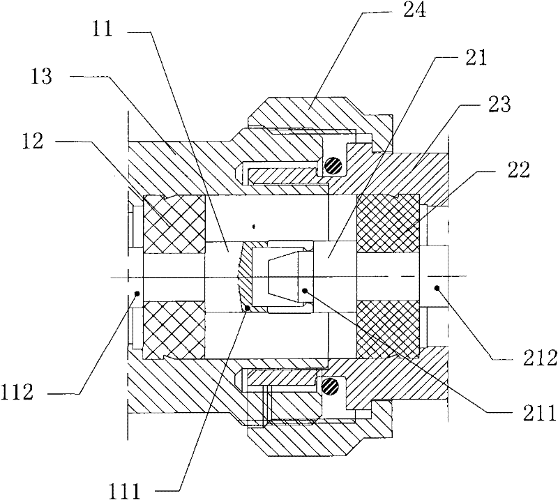 Female joint of coaxial cable connector