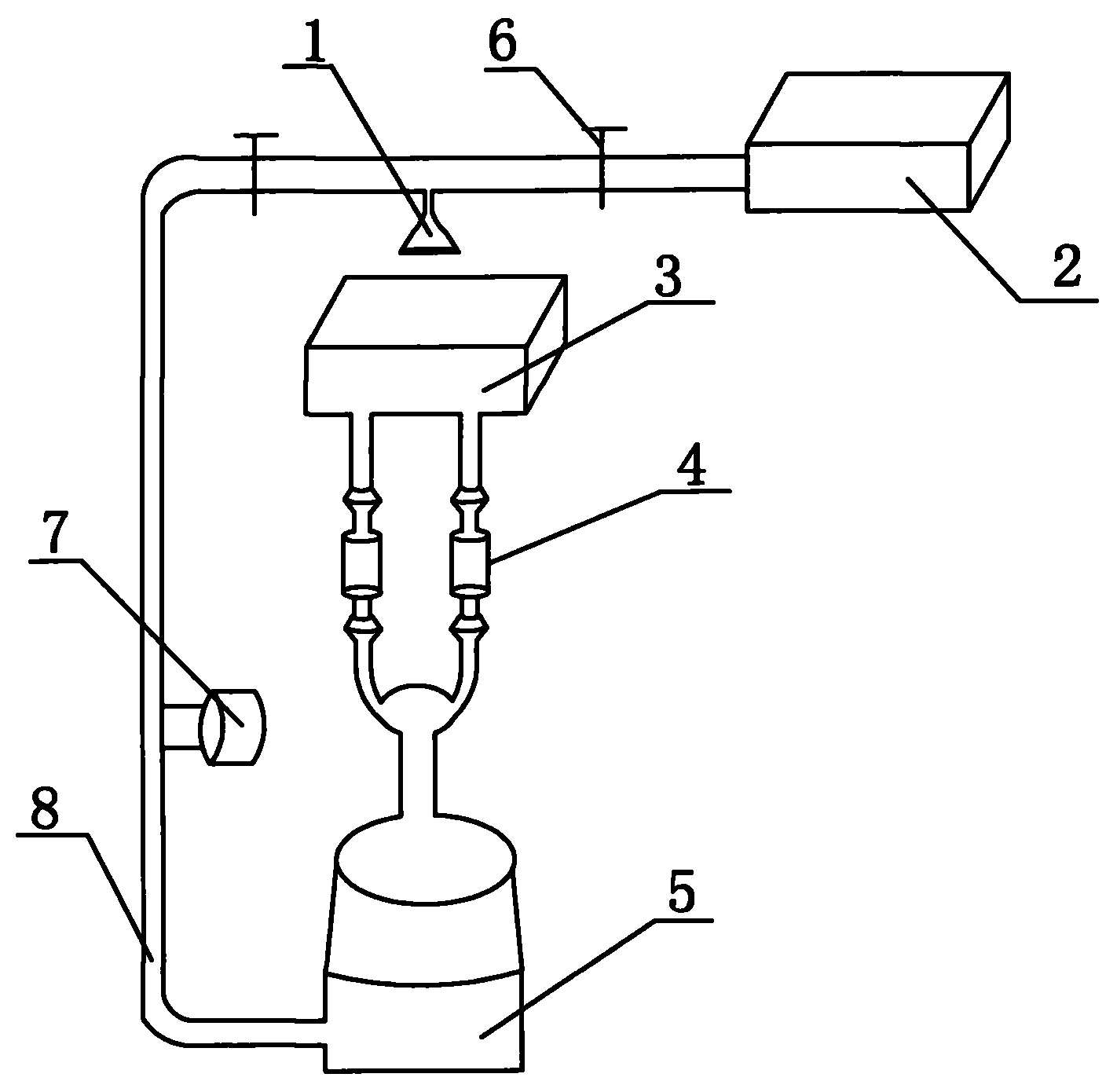 Water-saving vegetable washing device