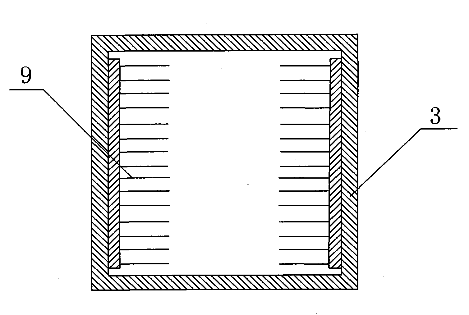 Water-saving vegetable washing device