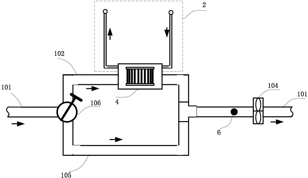 Independent temperature and humidity control system and implementation method of airtight cabin of space vehicle