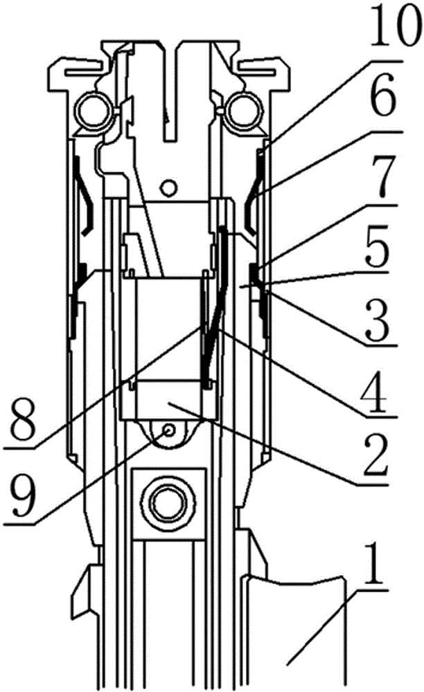 Jacquard machine assembly device