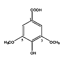 Application of syringic acid-(4-hydroxyl-3,5-dimethoxybenzoic acid) in preparation of medicine for preventing and treating rheumatoid arthritis