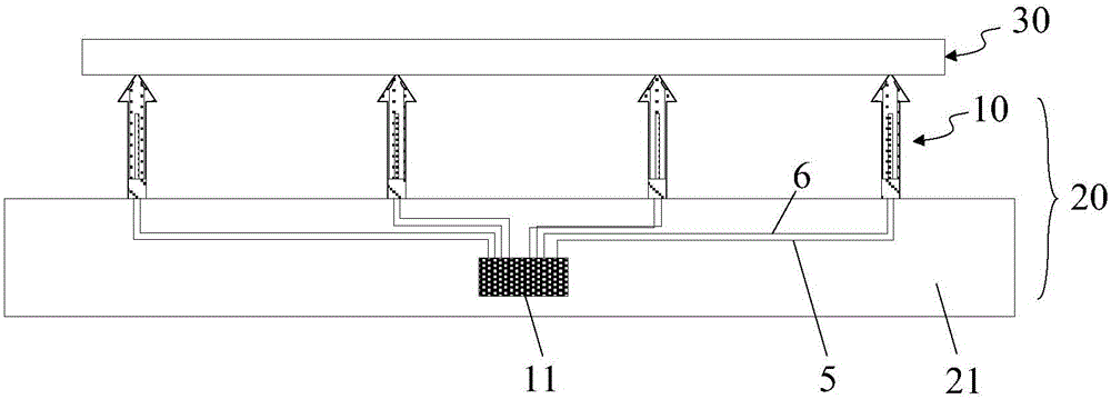 Support element for supporting substrate and support device