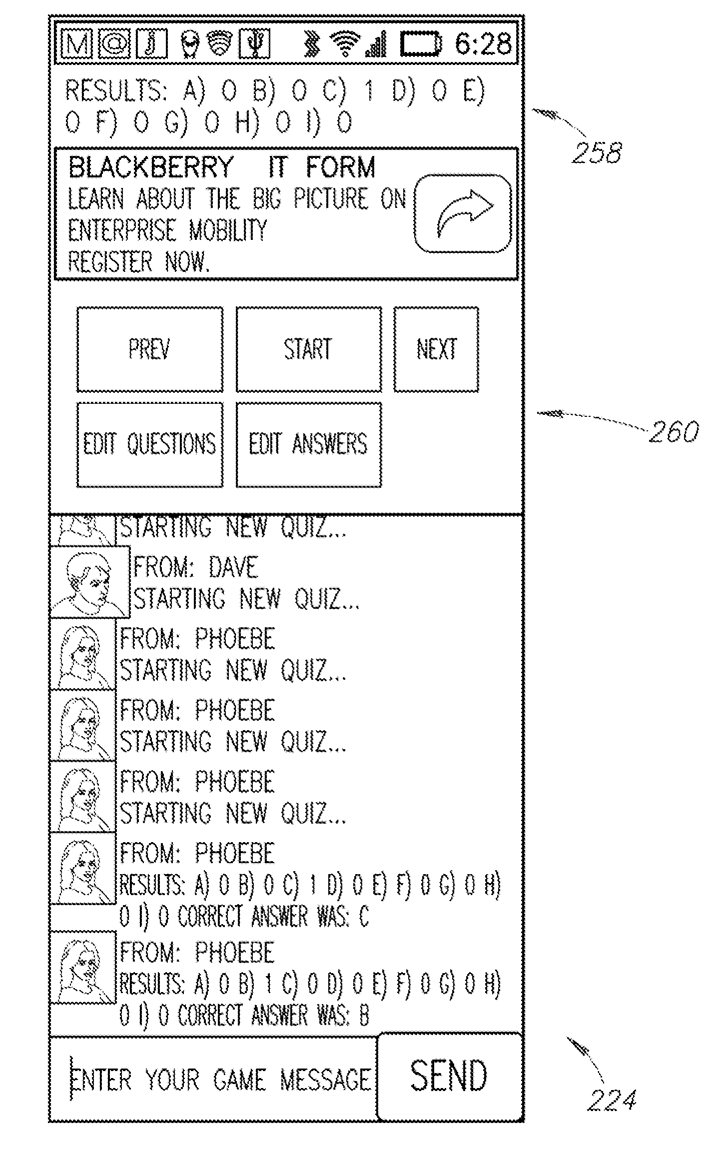 System and method for wireless communication in an educational setting