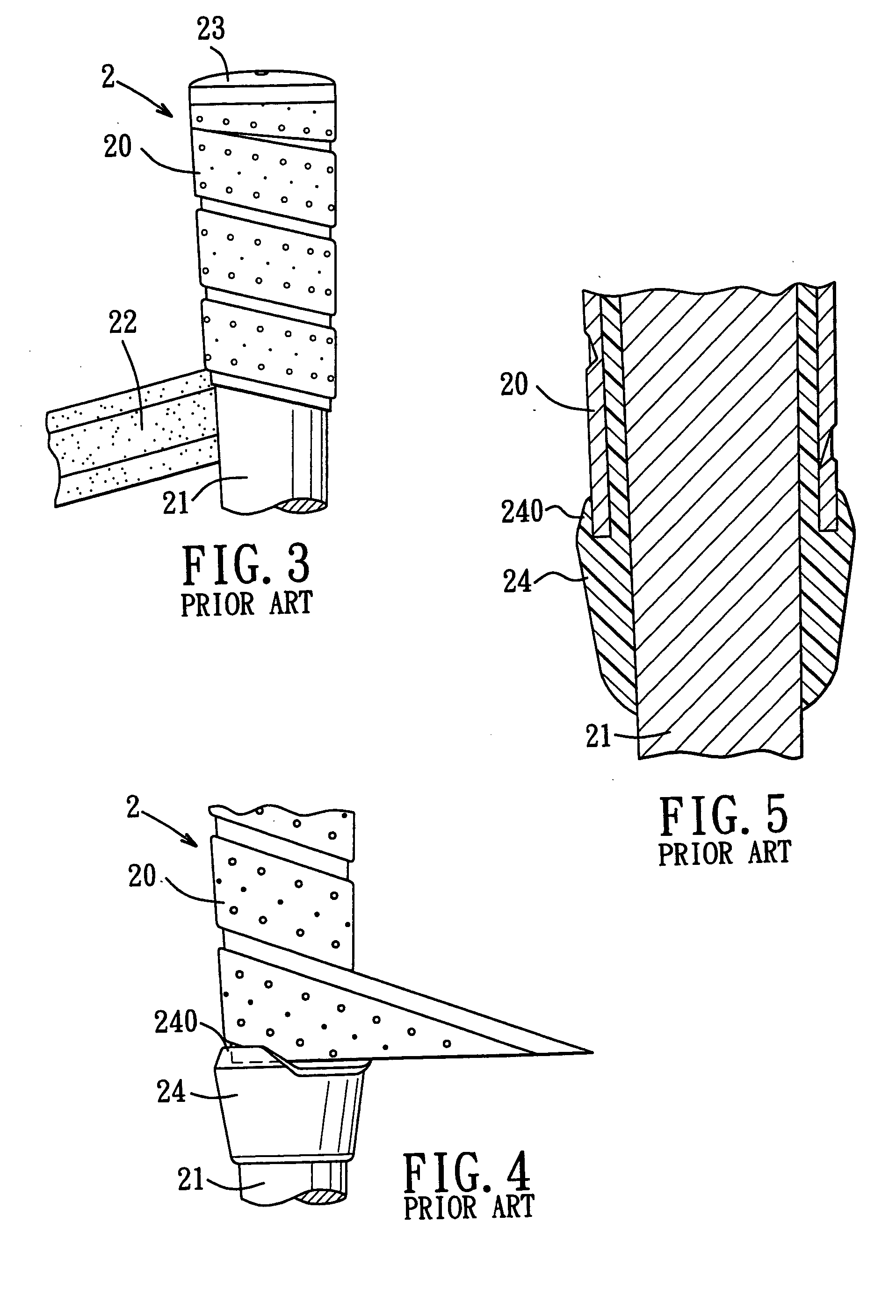 Golf club grip with a hem structure