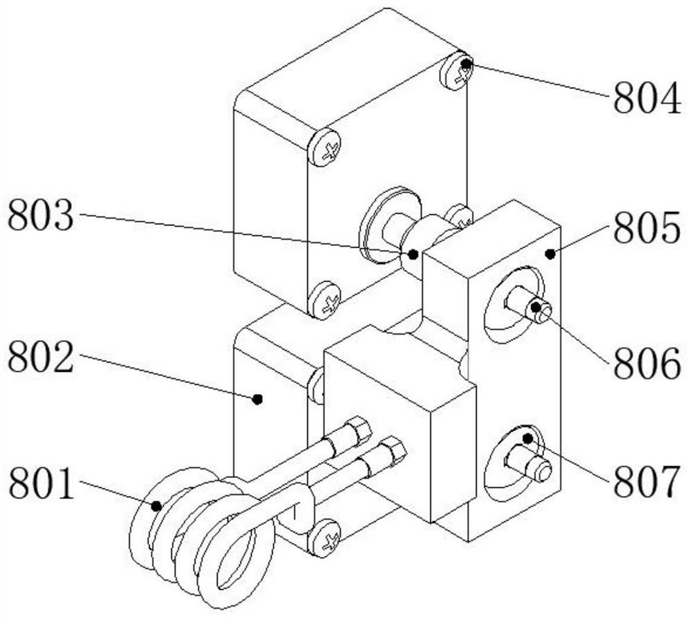 A copper pipe on-line production heat treatment device and its process