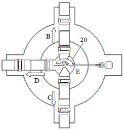 Stirring push-pressing type multistage sodium sulfide filtering device