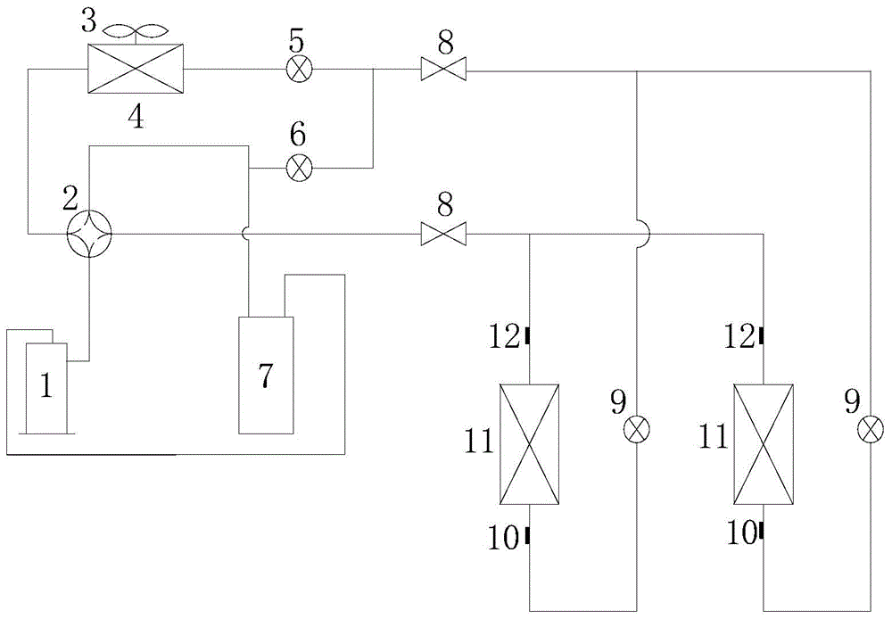 Multi-split air conditioner and control method thereof