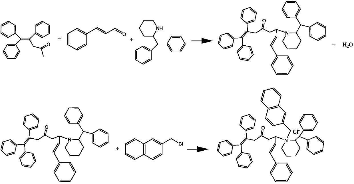 Preparation method and application of Mannich base quaternary ammonium salt high-temperature resistant acidification corrosion inhibitor