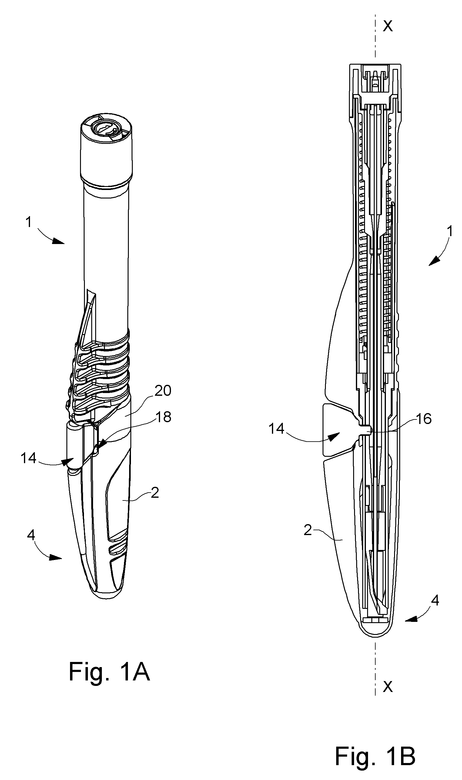 Implant back-injecting device