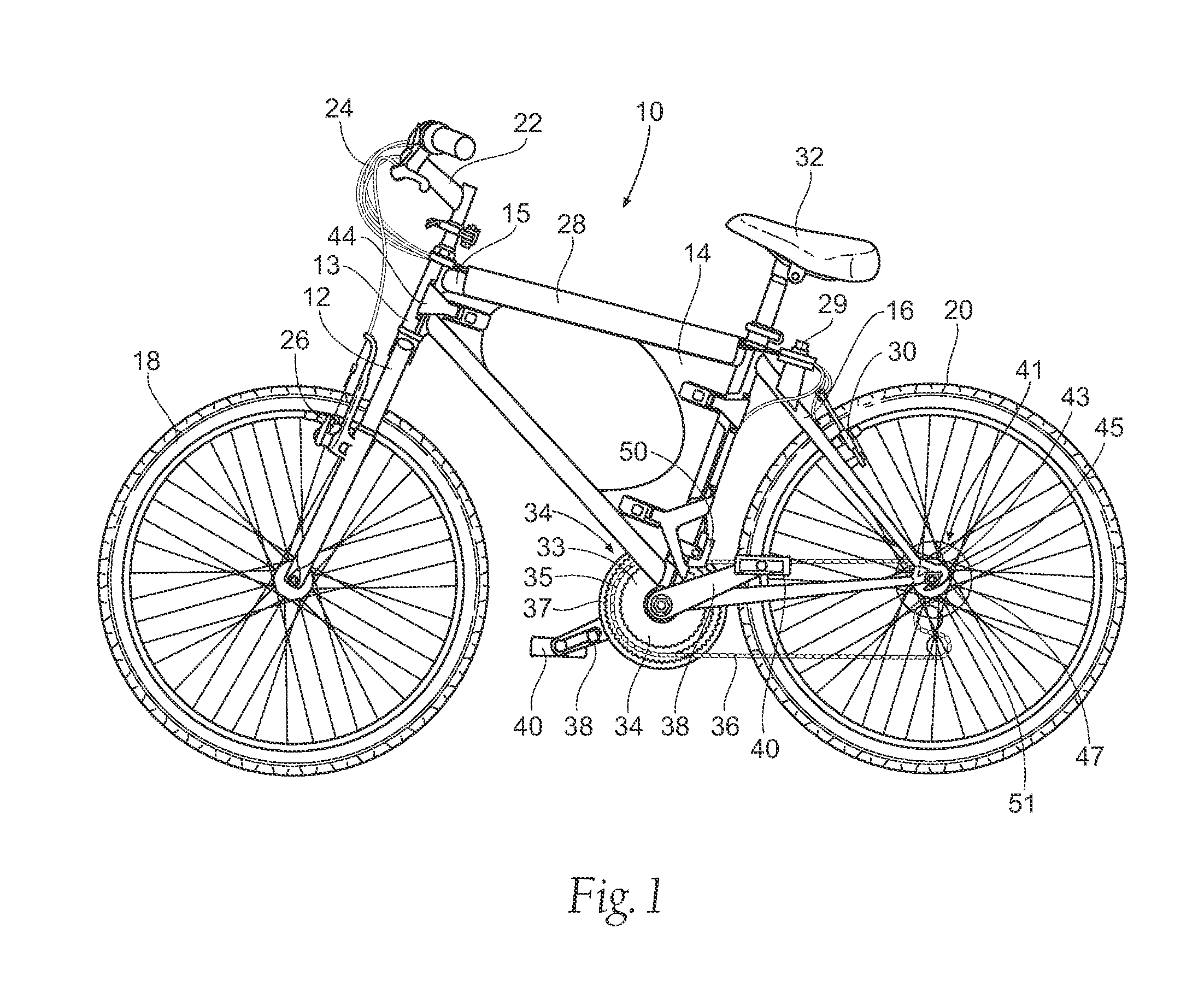 Sectional bicycle