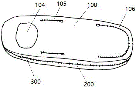 Landform adaptive sleeping bag