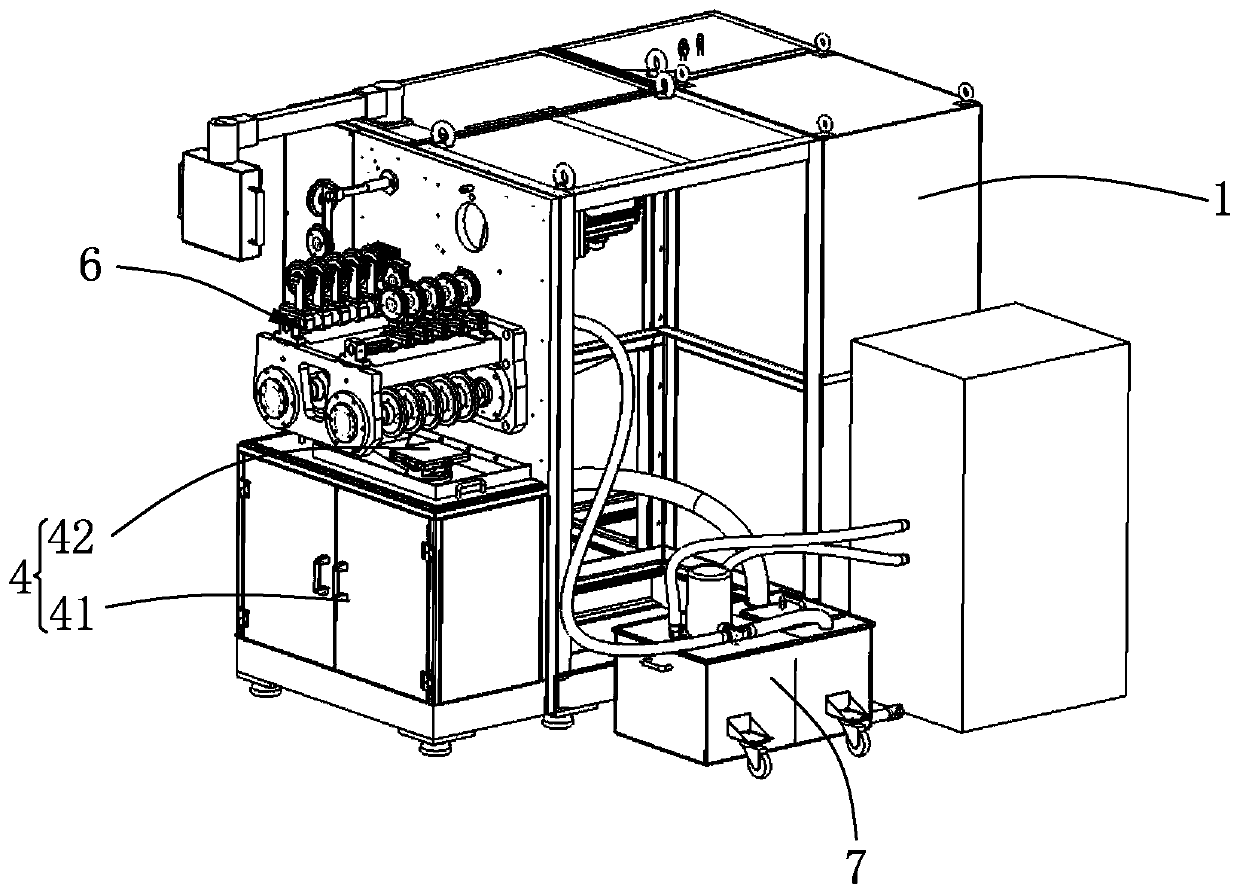 Breaking machine