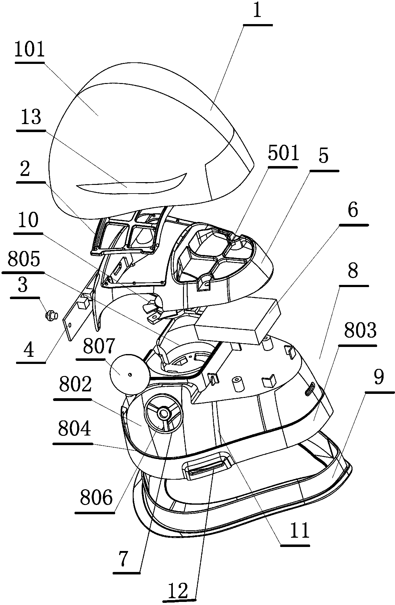 Active type multipurpose protection mask