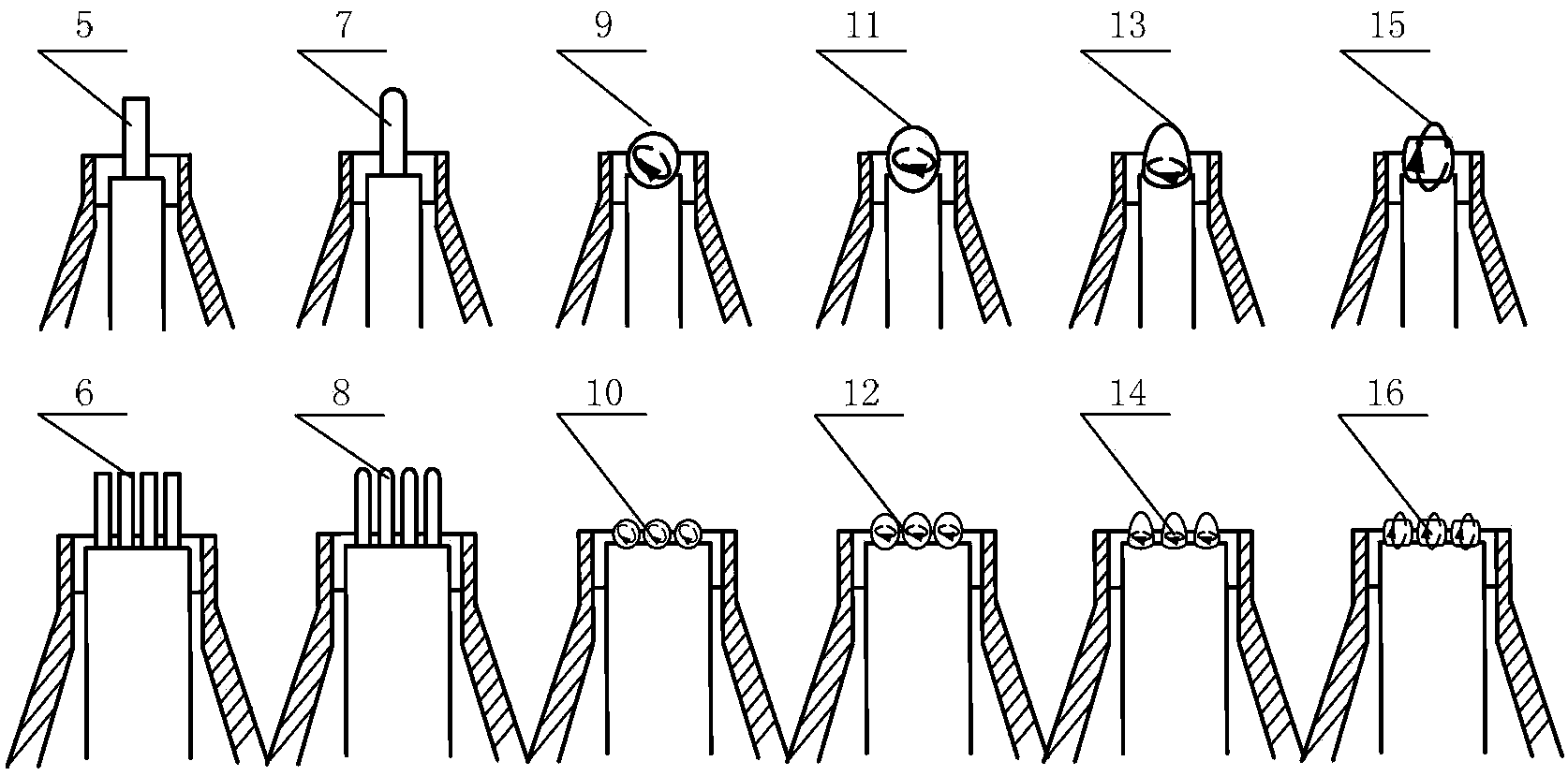 Low-voltage high-current ultrasonic impact apparatus