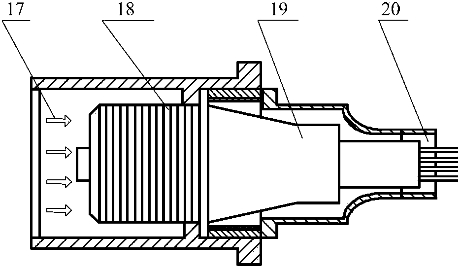 Low-voltage high-current ultrasonic impact apparatus