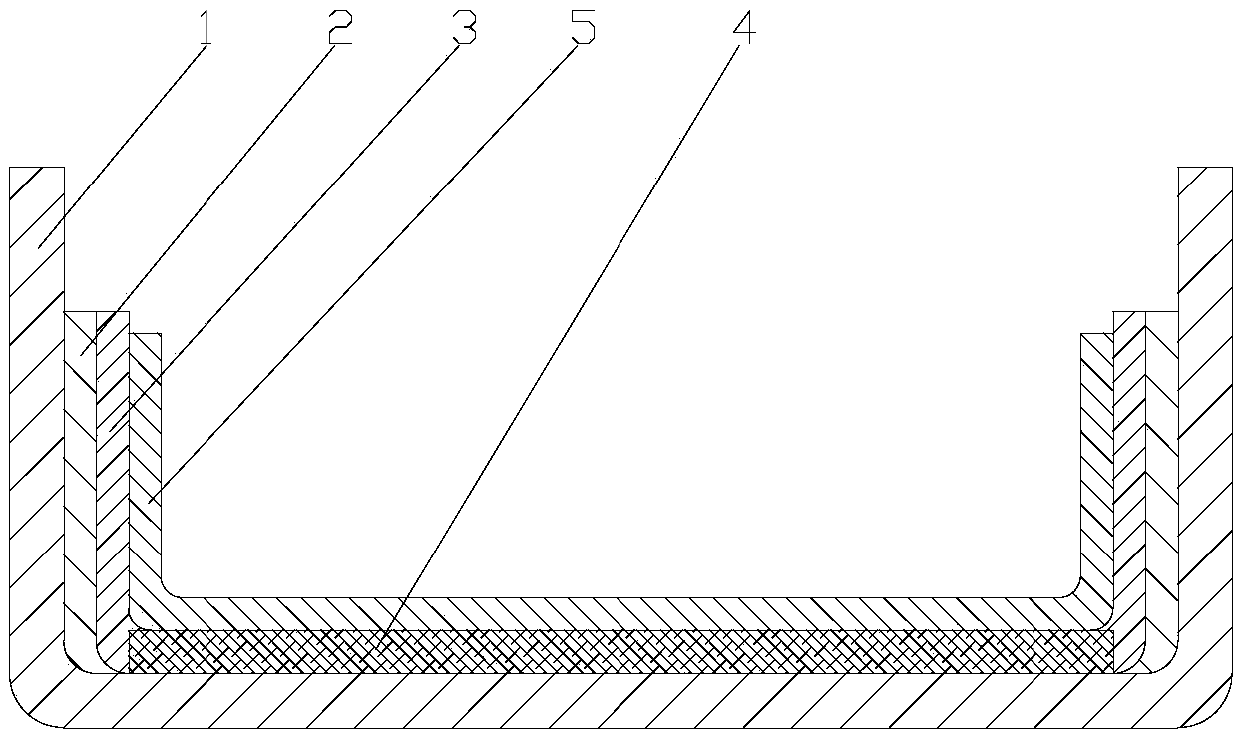 Crucible capable of increasing solar energy silicon ingot yield, and preparation method thereof