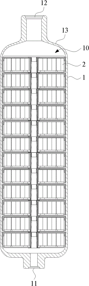 The structure of the tray module